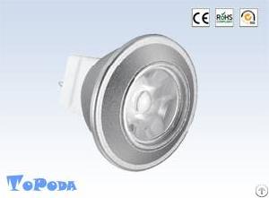 2w mr16 led spotlight epistar 140 lumens 30 45 60 beam angle aluminium mater