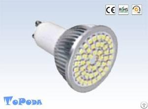 Smd5050 / 3528 Led 4w Spotlight In Mr16 / Gu10 / E27 Base And 300 Lumens