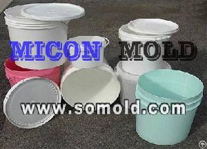 Injection Mould, Paint Bucket Mould