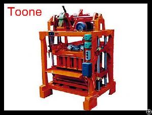 clay cement concrete block machine