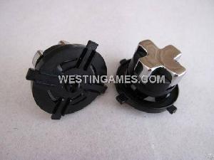 Replacement Transforming D-pad For Xbox 360 Controller Silver Rotating Dpad