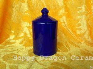 Ceramic Candle Jar, Ceramic Candle Holder, Home Decoration, Table Decoration, Porta Candele