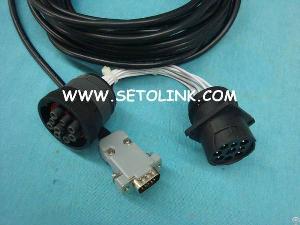 2012 New Product 9pin Male To Female Desiel Obd Cable