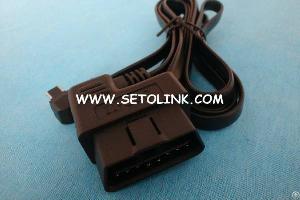 Assembled 90 Degree Obd 16 Pin Cable To Usb