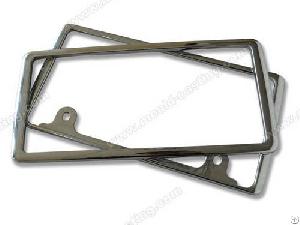 zinc alloy car license plate frame cover