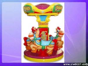 carousel mini kiddie rides amusement merry round coin ride