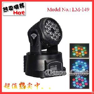 18pcs 3w Led Moving Head Wash Lm-149