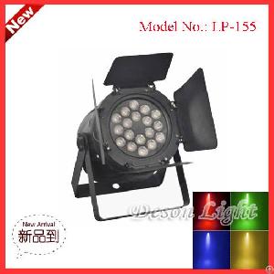 18pcs 3w Led Par Can With Barn Door