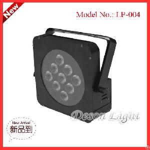 9pcs Flat Led Par Light