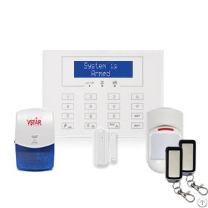 House With Security Alarm System