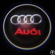 Audi Led Car 3d Logo Laser Lights