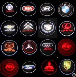 Led Car Logo Laser Door Lights For Benz / Bmw / Audi