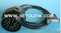 Bmw 20pin To Db9 Female Rs232 Obdii Cable