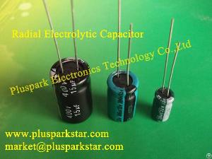 life power capacitor radial electrolytic kondensator