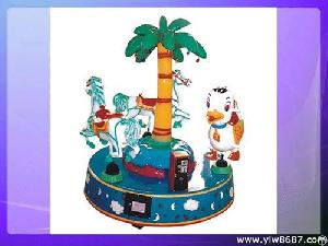 coin operated kiddie ride mini merry round kids carousel amusement parks