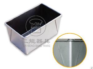 450g folded loaf pan non stick lid