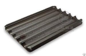 5 rows baguette tray non stick