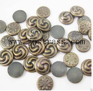 Hot Fix Copper Studs Metallic Studs