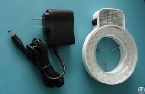 Led-ringen Lyser Yk-s48t Mikroskop Illuminator Fra Lylight D60mm