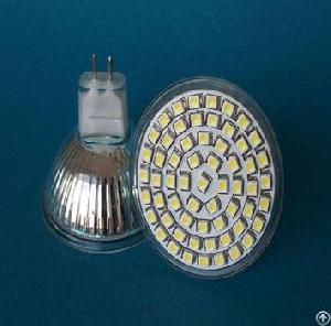 Mr16 Di Alto Potere Led Lampadina 48smd Sostituzione Bianco Caldo Per Alogeno 50w