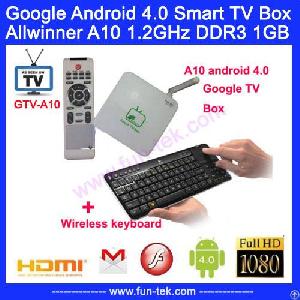 Popular Smart Boxchip A10 Tv Box Allwinner Android 4.0 512mb Ddr3 4gb Internet Tv Device Mini Pc 108