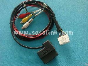 right angle flat obd cable