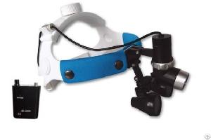 3w Led Headband Headlight With Loupes For Ent Eye Surgeon Dentists