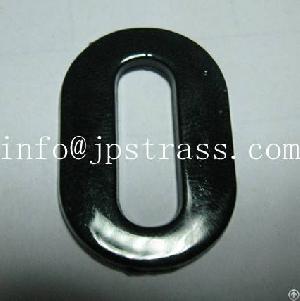 O Shape Metalliz Rhinestuds Hot-fix