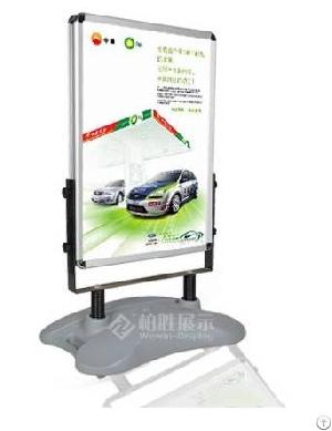 outdoor poster stand plastic water base