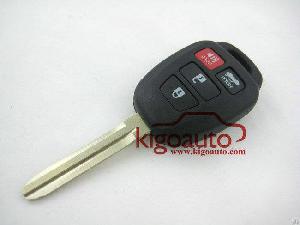 Toyota 4button Remote Key Shell