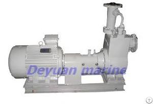 marine horizontal priming centrifugal oil pump