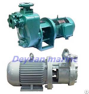 marine priming vortex pump