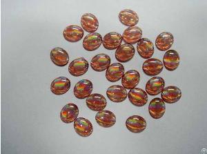 Hot Fix Epoxy Cabochons Rhinestone