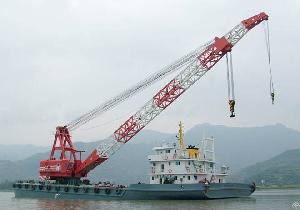 300t floating crane