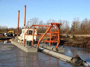 400m3 h cutter suction dredger