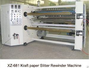 Automatic Kraft Paper Slitter Rewinder Machine
