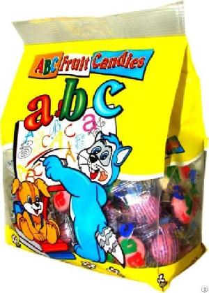 Abc 400g Filled Candy Fruit Flavour