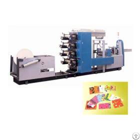 Full-automatic Multi-colors Napkin Paper Machine Dc-npm-180 / 500