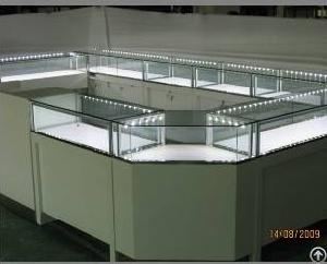 Top-grade And High-class Watch Shop Furniture With High Power Led Lights