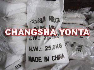 potassium nitrate industrial grade