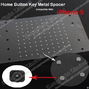 Hot Sell For Iphone 5 Home Button Key Metal Spacer