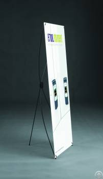 x banner stand advertising roll up