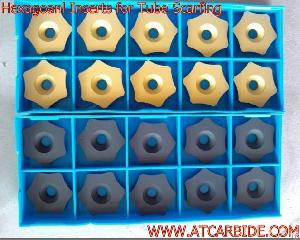 hexagonal inserts tube scarfing