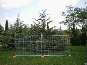 Temporary Fence Welded Galvanized Plastic Feet Barrier Fence