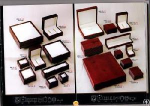 Colorful Wooden Jewelry Box For Jewelry Display