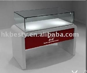 Magnificient And Beautiful Jewelry Display Counter With High Power Bright Led Light