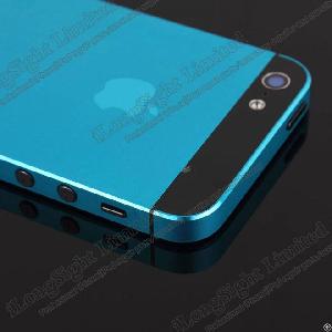 version housing alloy replacement cover iphone 5 blue