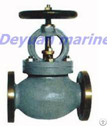 cast steel flanged globe valve