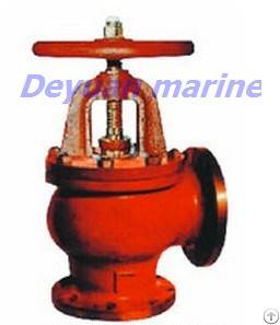 jis marine cast iron flanged angle stop valves