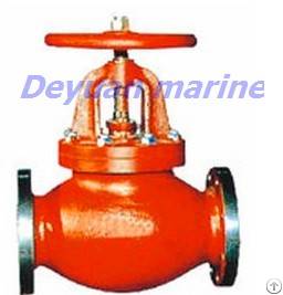 marine cast iron flanged globe stop valves